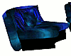 Blue Lovers Pose Couch