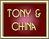 TONY & CHINA