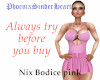 Nix Bodice pink