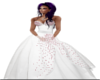 Wedding dress with Ruby'