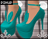 ⚓ | Bunny Heels Teal