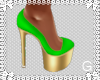 G l Calce Lime Heels