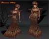 AO~Brown Mix Long Gown