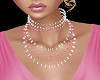 H/Pink Quartz Necklace