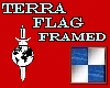 Terra Flag Framed