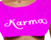 Karma B Cup Crop Pink