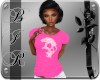 [BIR]Pink Skull Shirt