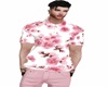 spring floral polo shirt