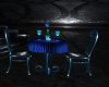 table romantic dark blue