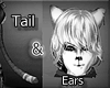 Black Furry Tail&Ears