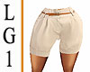 LG1 Tan Shorts in BM