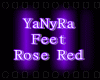 IYIFeet Rose Red