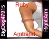 [BD] Ruby Armband (R)