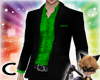 (C) Green Suit Top