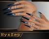 ! BLUE SEXY NAILS