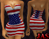 (J) USA Dress PVC