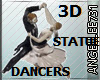 3D DANCERS STATUE/WALL 