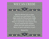 💖 Wiccan Crede