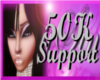 iiS~ 50K Support Sticker