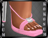 Strapped Pink Heels