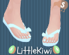 Little Bow Sandals Blue