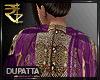 [R] GOL Dupatta Purple