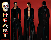 Long Gothic Coat Black
