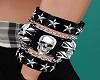 SKULLS BRACE SILVER L