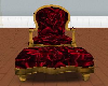 *Gia* Red Satin Chair