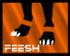 M - SPOOKY FEESH ANKLETS