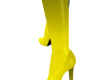 yellow ombre thigh highs