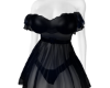 J-Dark blue sexy dress