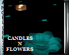 CANDLES-FLOWERS-PETALS
