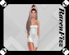 Silk Mini Dress White
