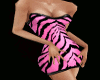 ~CC~Pink Zebra Dress