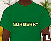 T-shirt Green Burber