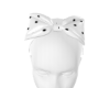 bow headband polka dots