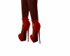 Red Silk Stilettos