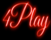 4Play Neon Sign