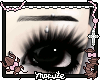 straight brows