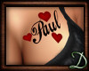 [D] Paul Chest Tattoo