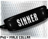 -P- Sinner PVC Collar /M