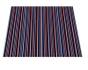 Burgundy Striped Rug