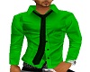 [E] Green Shirt w/ Tie