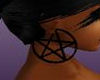 ~NRW~Black Pentagram Ear