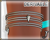 Jewel* Arrow Armband L