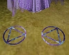 Purple-Teal Altar Pose