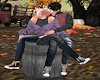 Autumn Kissing Barrel