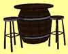 Tavern Table and Stools