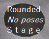 Rounded stage - concrete